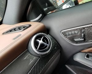 Dash Trim Kit installed in Mercedes GLC