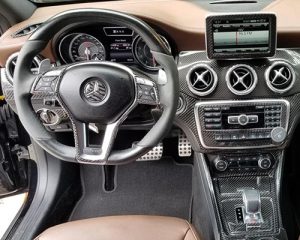 Dash Trim Kit installed in Mercedes GLC