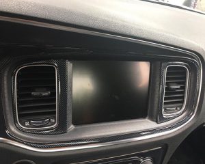 Dash Trim Kit installed in Dodge Charger