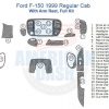 Ford f150 f250 f350 owners can enhance their vehicles with accessories for car such as an interior car kit or an interior dash trim kit.