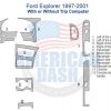 Ford explorer dash kit is a must-have accessory to enhance the aesthetics of your vehicle's interior. The high-quality wood dash trim kit adds a touch of elegance and style to your Ford Explorer. Upgrade your
