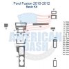 Accessories for car: Ford Fusion 2010-2012 wood dash kit.