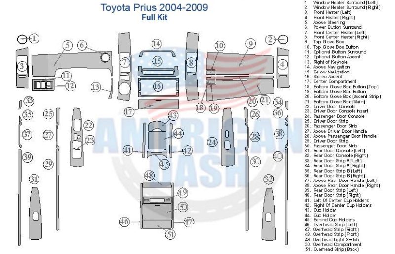 Toyota Tacoma car dash kit wiring diagram.