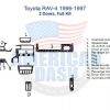 Toyota pajama 86-87 2 door fall kit with interior dash trim kit.
