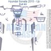 Hyundai santa 2015 up car dash kit.
