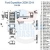 Ford expedition 2010-2014 dash panel wiring diagram for car accessories.