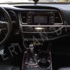 The interior of a Toyota Highlander can be upgraded with the addition of accessories for car, such as an interior dash trim kit or a car dash kit.