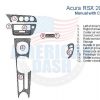 Acura rsx 2006 interior dash trim kit.