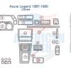 Acura legend stereo wiring diagram with a car dash kit.