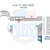 Audi tt 2002-2006 dash kit - Interior dash trim kit.