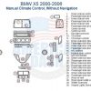 Bmw x2 - 2000 - 2006 manual climate control without navigation with Wood dash kit.