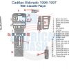 Cadillac eldorado 1997 stereo wiring diagram for interior car kit.