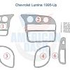 Chevrolet linma 1965 - up interior dash trim kit.