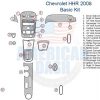 Chevrolet hrr 2008 Wood dash kit: Accessories for car.