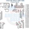 Chevrolet Tahoe car dash kit accessories.