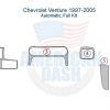 Chevrolet venture 1999-2005 automatic car dash kit.