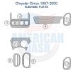 Chrysler offers a variety of interior dash trim kits and accessories for car enthusiasts.