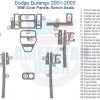 Dodge durango 2006-2015 car dash kit.