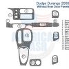 Dodge Durango 2000 door panel and wood dash trim kit.