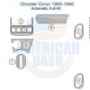 Chrysler offers a variety of interior dash trim kits and accessories for car enthusiasts, including wood dash kits.