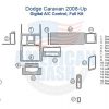 Dodge Caron 2009 digital AC control kit with interior car kit.