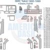 Gmc yukon dash kit for interior car.