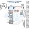 2005-2006 Infiniti gs interior wiring diagram with a Wood dash kit.