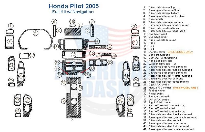 Honda pilot 2006 wiring diagram.