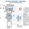Honda Odyssey stereo wiring diagram with interior dash trim kit and accessories for car available.