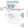 Honda f2000 up dash kit - car dash kit.