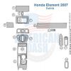 Honda Element 2007 wood dash kit wiring diagram.