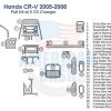 Honda crv 2006 wiring diagram with interior dash trim kit.