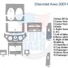 Chevrolet avalon 2006 dash trim kit.