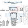 Honda accord interior parts diagram, including car dash kit and accessories for car.