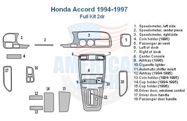 Fits 1998-2002 Honda Accord Dashboard Mat Pad Dash Cover-Blue 