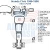 Honda civic wiring diagram with car dash kit and accessories for car.