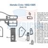 Keywords: Car dash kit

Description: Honda civic car dash kit - .
