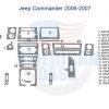Jeep commander stereo wiring diagram with wood dash kit.