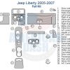 Jeep Liberty 2007 interior dash wiring diagram.