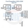 Ford expedition 2006 dash kit. This kit includes accessories for car, such as a dash trim kit and interior dash trim kit.