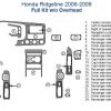 Honda Ridgeline 2008 Interior Car Kit wiring diagram.
