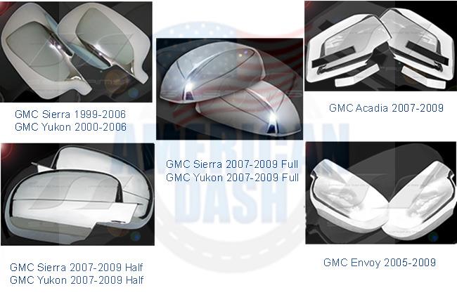 GMC Compatible with GMC Mirror Covers Accessories for car.