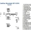Chevrolet Escalade 2014 wiring diagram with interior car kit or wood dash kit has been replaced with Fits Cadillac Escalade 2011 2012 2013 2014 Full Dash Trim Kit.