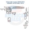 Chevrolet Impala 2006-2013 car dash kit.