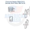 Chevrolet Impala 2006 - 2013 interior trim kit. This interior car kit includes a Fits Chevrolet Impala 2006 2007 2008 2009 2010 2011 2012 2013 Dash Trim Kit, Automatic, Bench Seats, OEM.