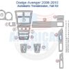 Fits Dodge Avenger 2008 2009 2010 automatic transmission with a full Dash trim Kit included in the interior car kit.
