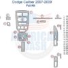 Fits Dodge Caliber 2007-2009 Full Dash Trim Kit.