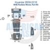 Hyundai factory car dash kit for Hyundai.