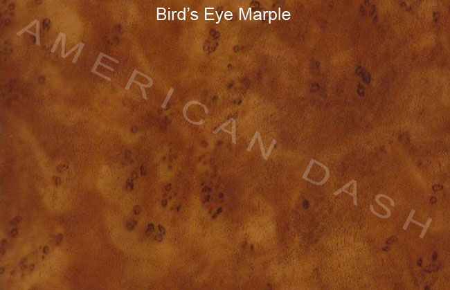 Bird-Eye Maple Finish