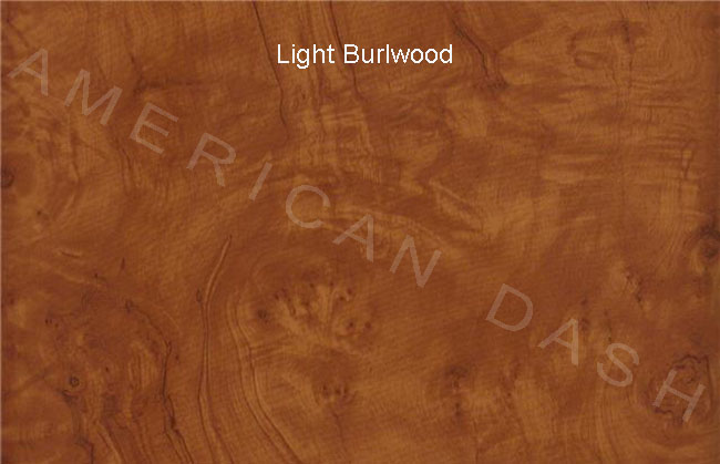 Light Burlwood Finish
